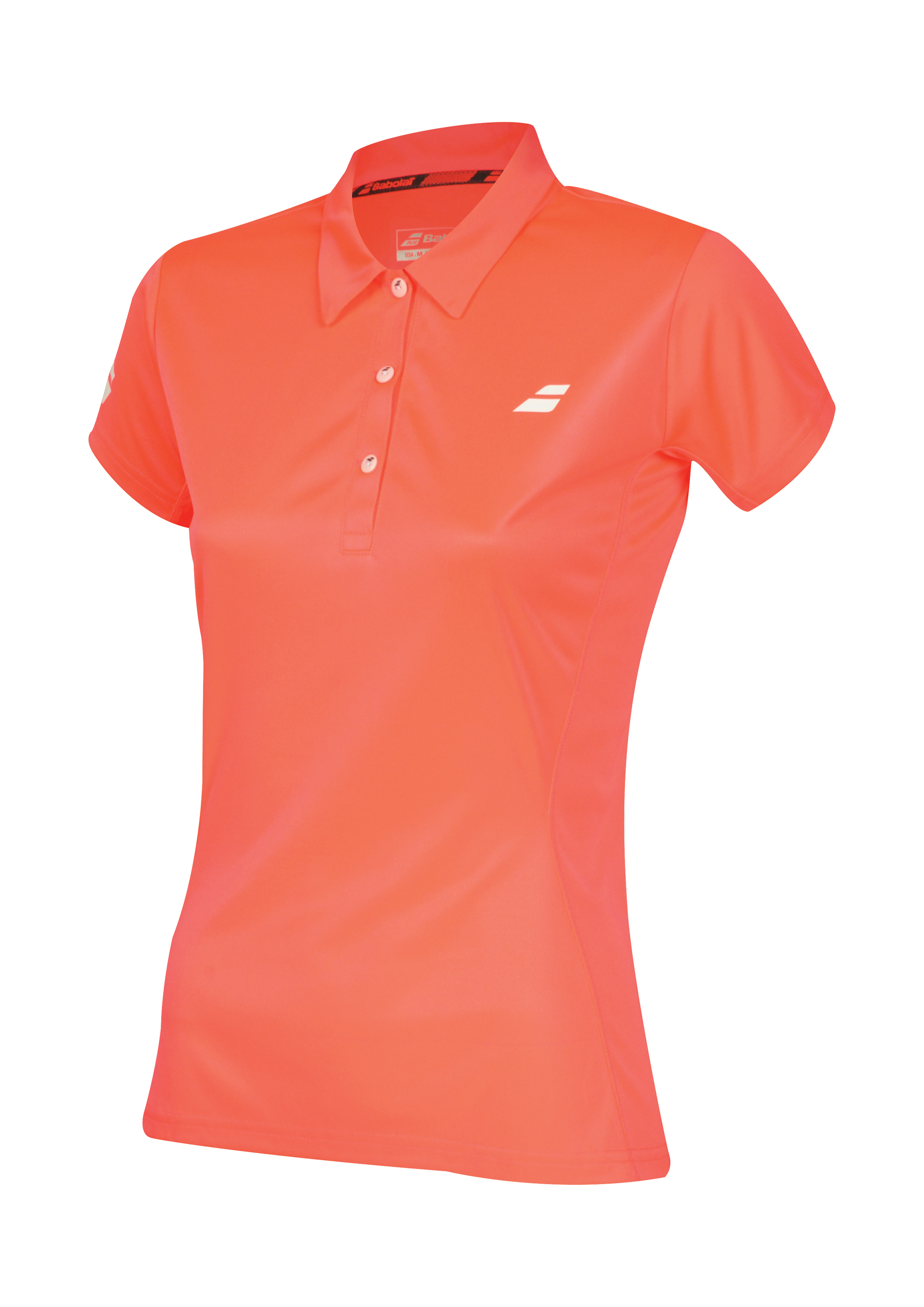 Babolat Polo Women Core Club Fluo Red XS