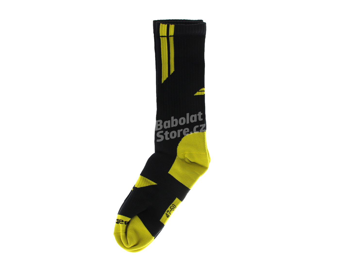 Babolat Ponožky Team Big Logo Black/Yellow 47/50